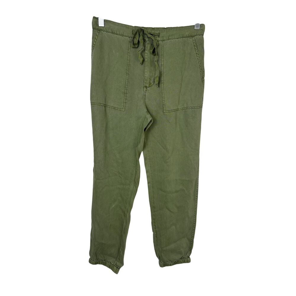 Sundance Women’s 100% Tencel Olive Green Jogger Pants size XS